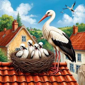 Аисты сказка Андерсена