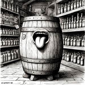 Сказка Домовой у лавочника