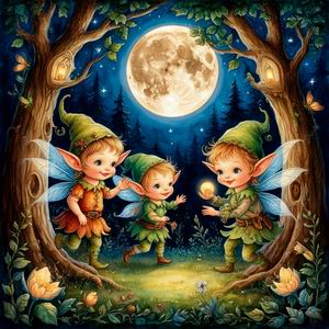 Дорожный товарищ - резвились прелестные малютки эльфы