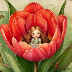 Ганс Христиан Андерсен сказка Дюймовочка