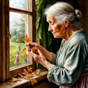 Из окна богадельни Ганса Христиана сказка Андерсена