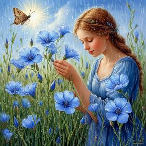 Лён сказка Андерсена