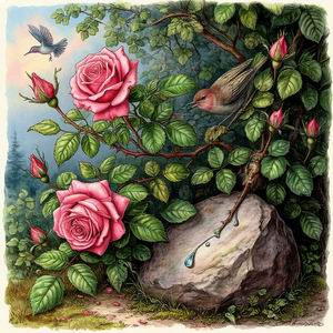 Роза с могилы Гомера сказка Андерсена