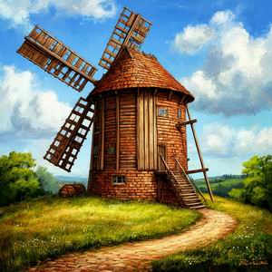 сказка Андерсена Ветряная мельница