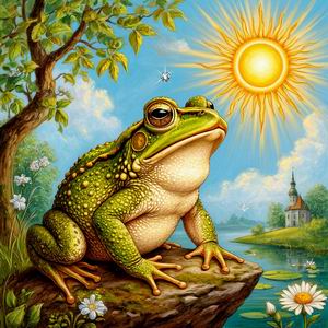 Ганс Христиан Андерсен сказка Жаба